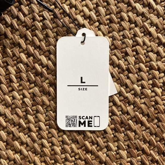 Black lace button up dress with gold buttons - Picture 2 of 4